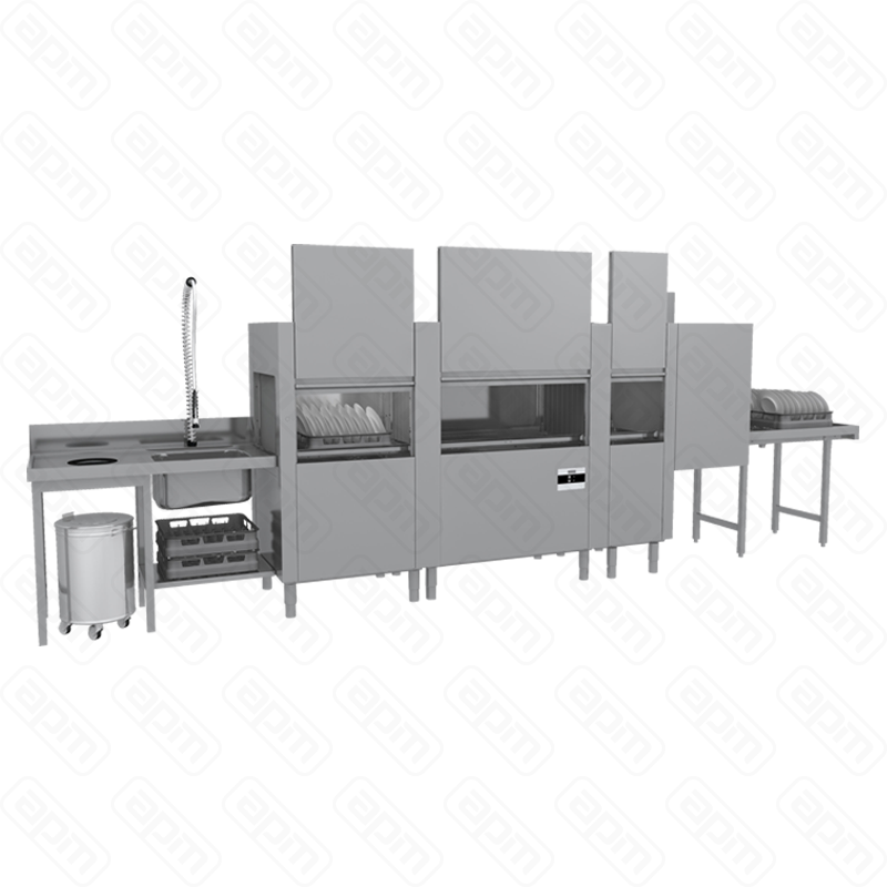 МАШИНА ПОСУДОМОЕЧНАЯ КОНВЕЙЕРНАЯ APACH CHEF LINE LTPT200 WDR POWER