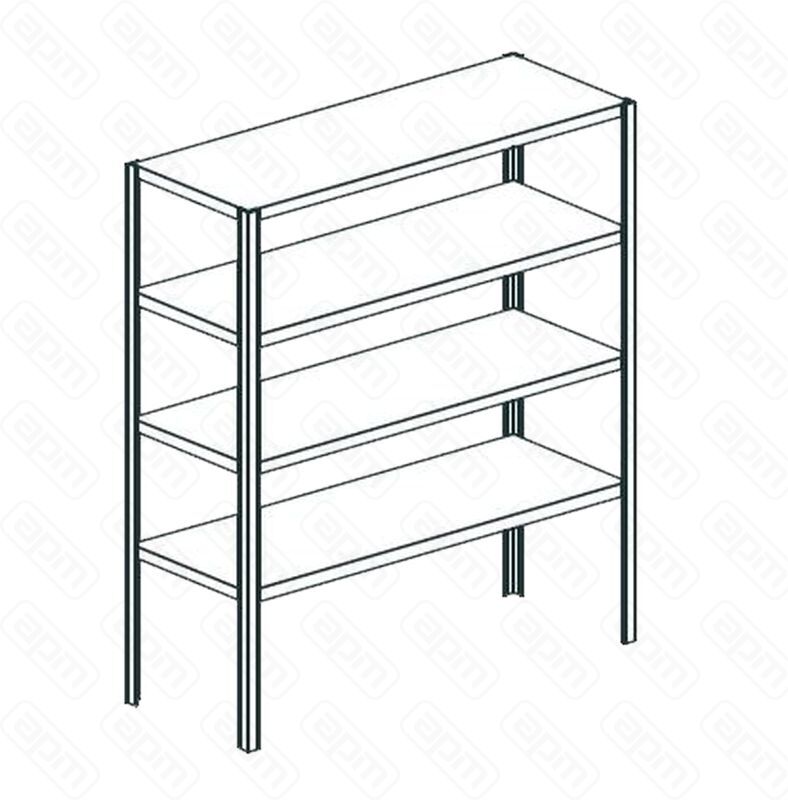 СТЕЛЛАЖ APACH CHEF LINE LST18-195