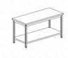 СТОЛ ПРОИЗВОДСТВЕННЫЙ APACH CHEF LINE LWT77SH