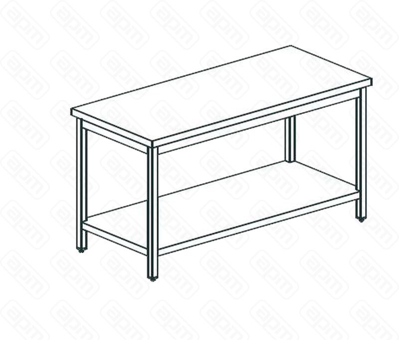 СТОЛ ПРОИЗВОДСТВЕННЫЙ APACH CHEF LINE LWT812SH