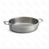 Лоток для жарки TRI-PLY d255см h65см 34л круглый с ручками нержсталь CW7010
