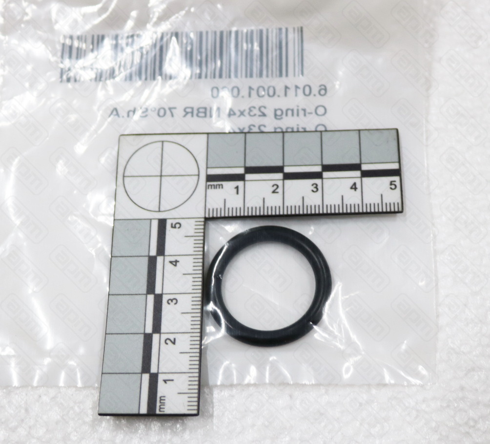 Кольцо уплотнительное 23X4 O-RING 23X4